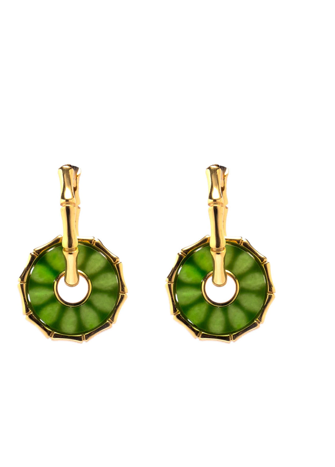 Zouhaira Earings Evergreen Hoops