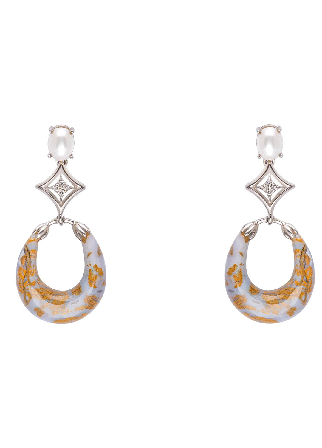 Zouhaira Earings Lunar Charm