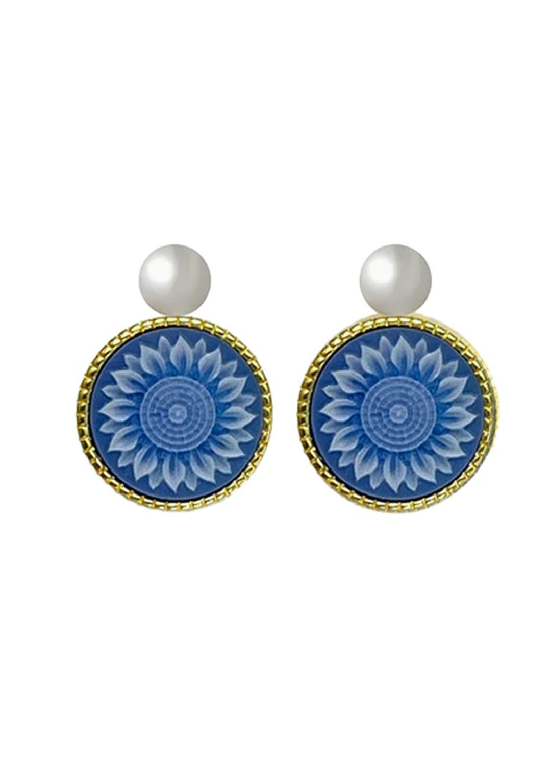 Zouhaira Earings Pearl Petals