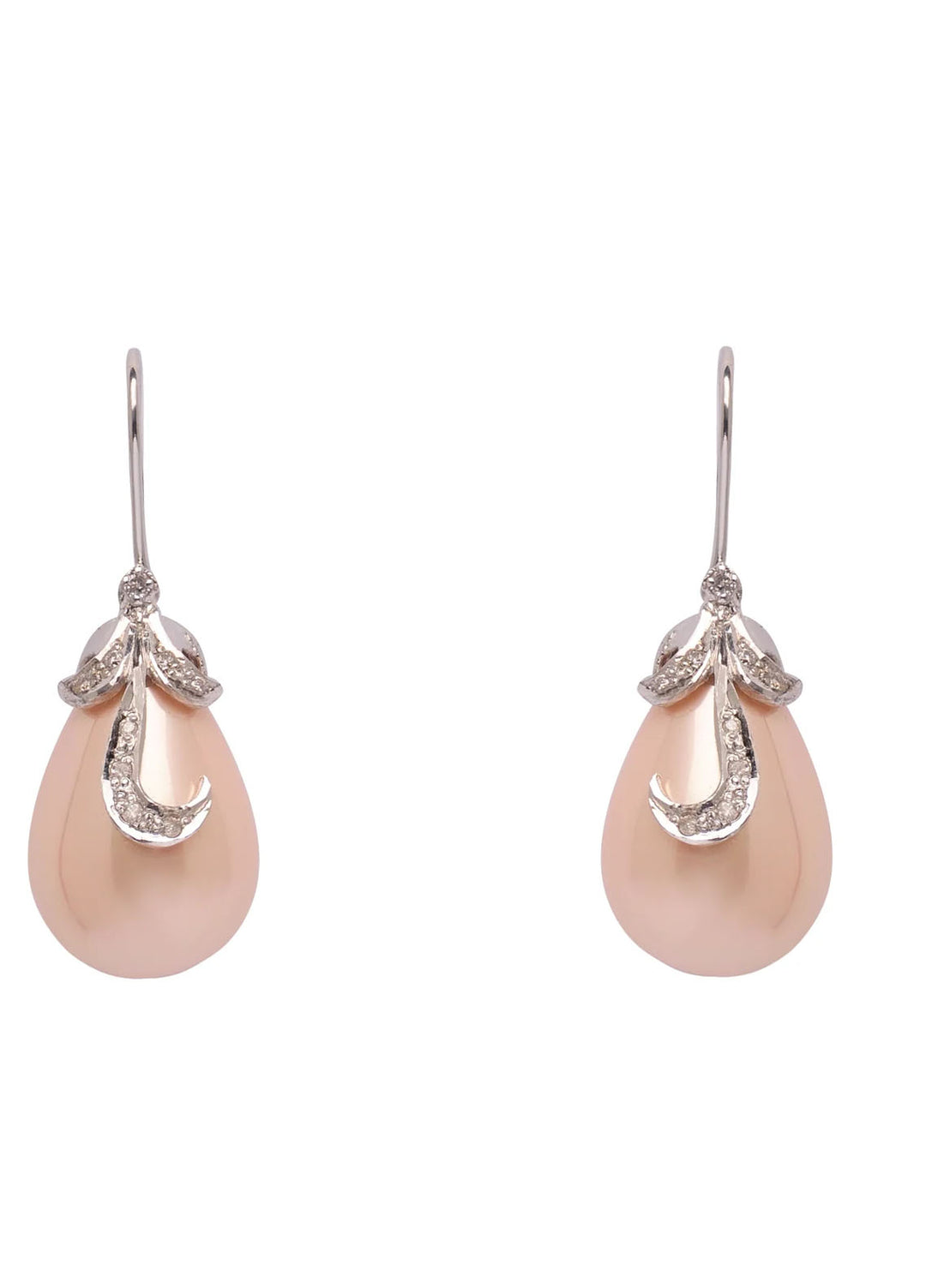 Zouhaira Earings Pearly Sensation-Peach