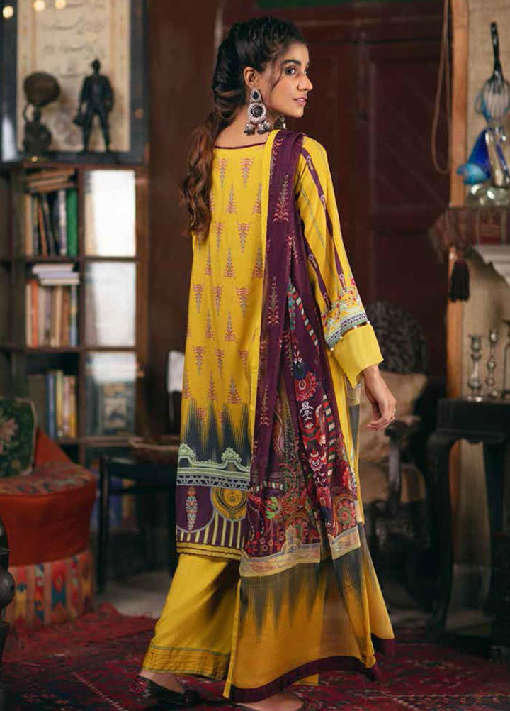 Zoya by Rang Rasiya Embroidered Linen Suits Unstitched 3 Piece RR21ZL 01 Jasmine - Winter Collection