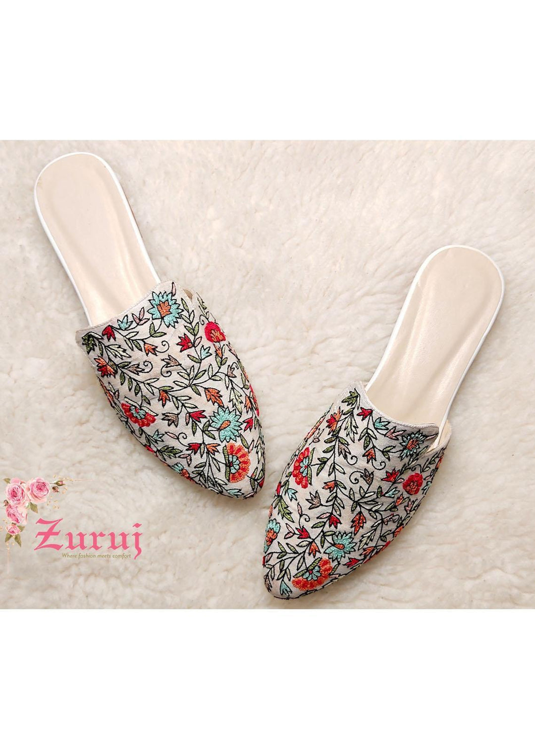 Zuruj Festive Style Mules ML-116
