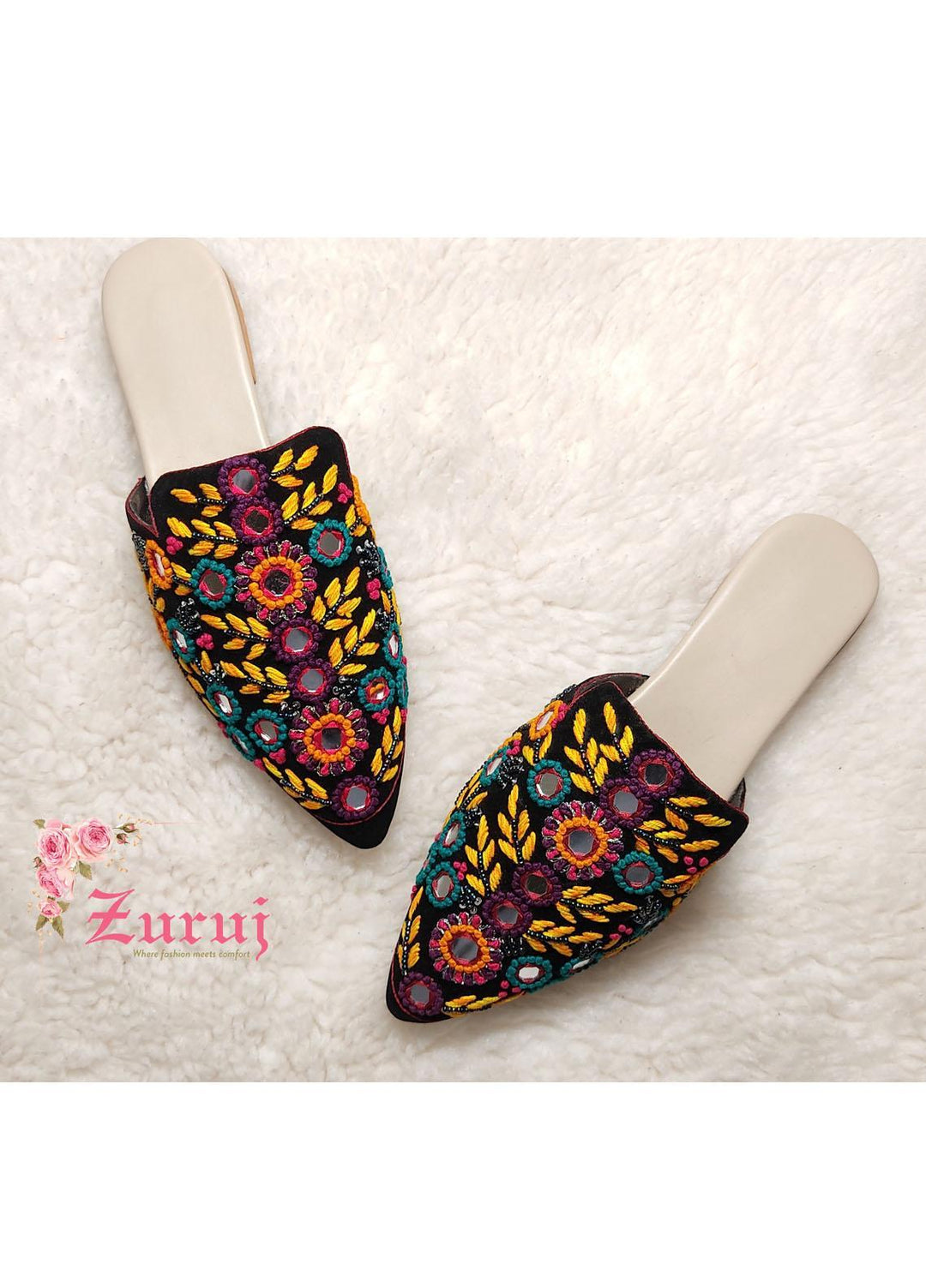 Zuruj Festive Style Mules ML-135