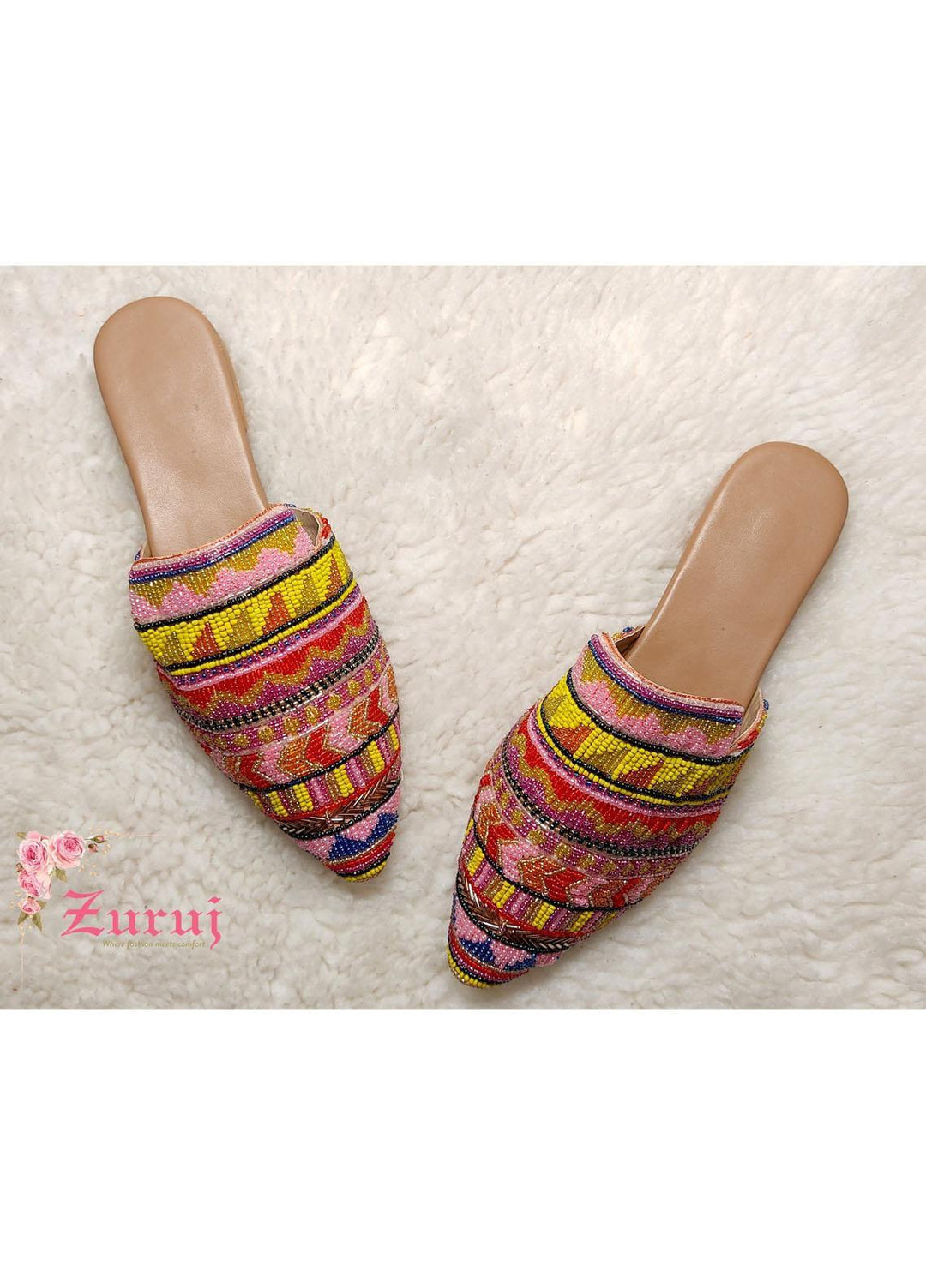 Zuruj Festive Style Mules ML-6