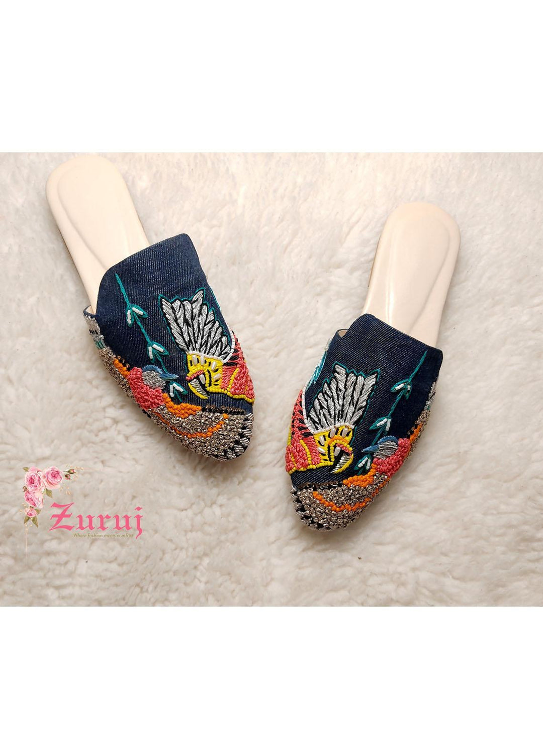 Zuruj Festive Style Mules ML-8