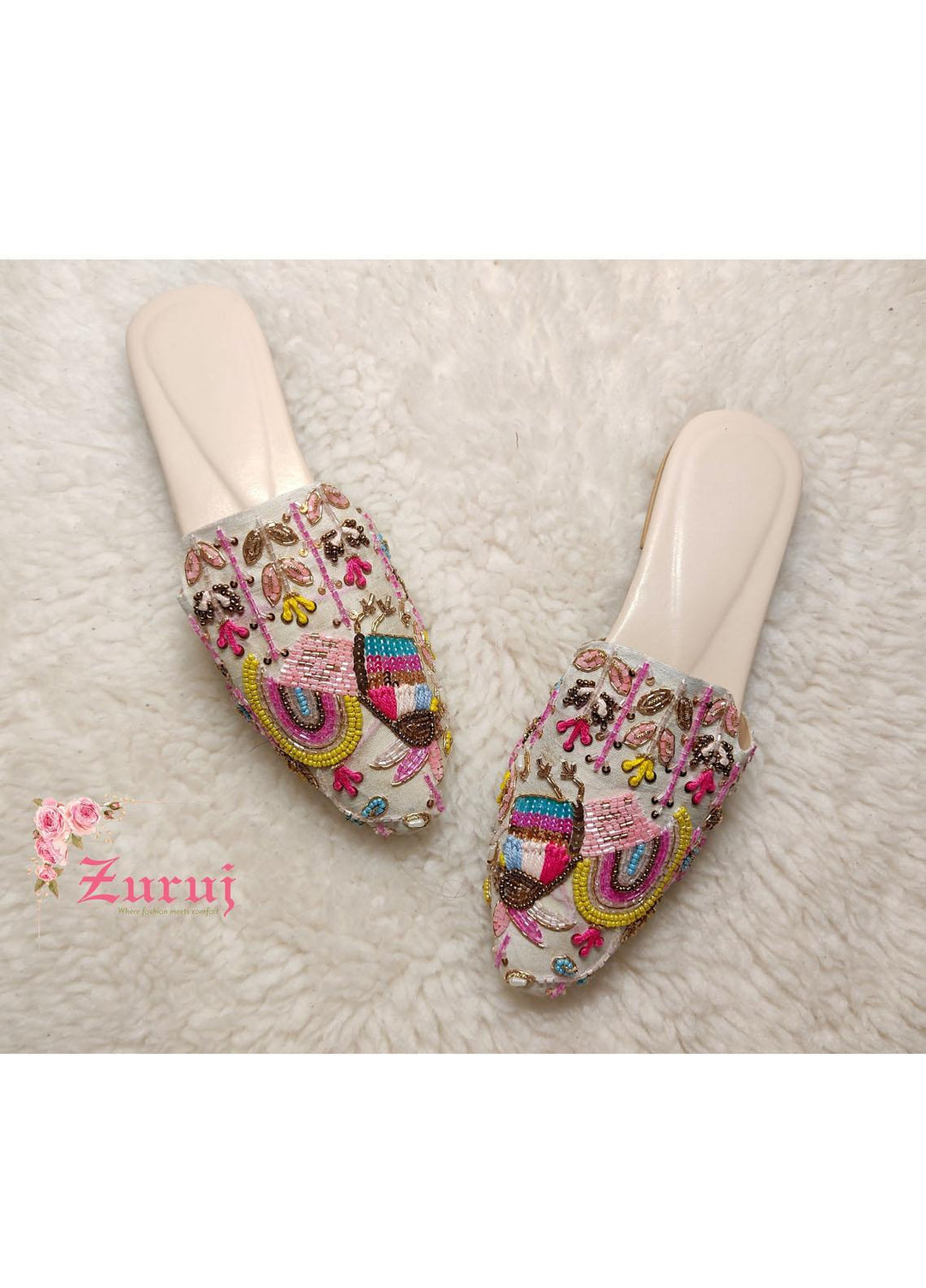 Zuruj Festive Style Mules ML-9