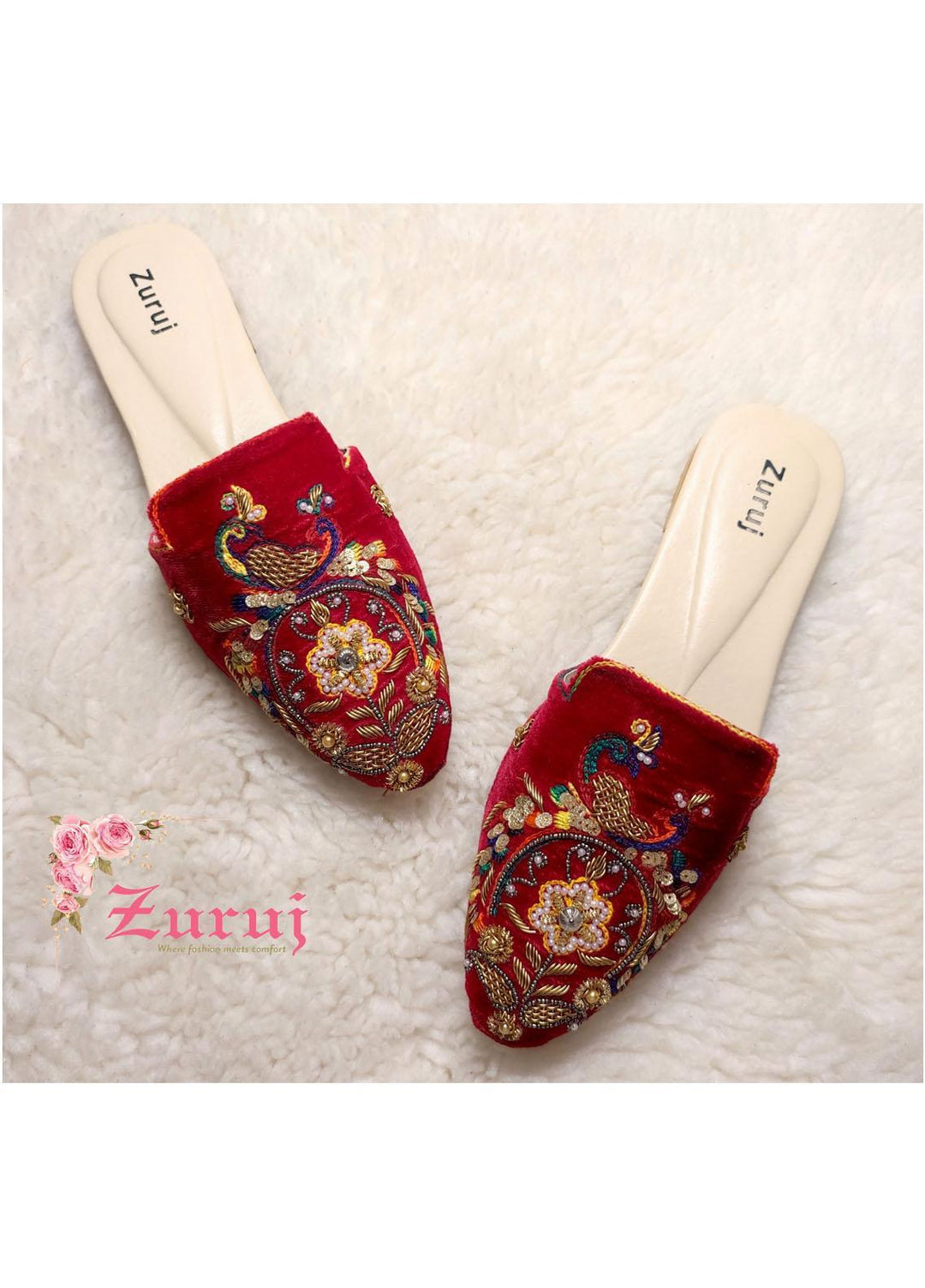 Zuruj Festive Style Mules ML-14