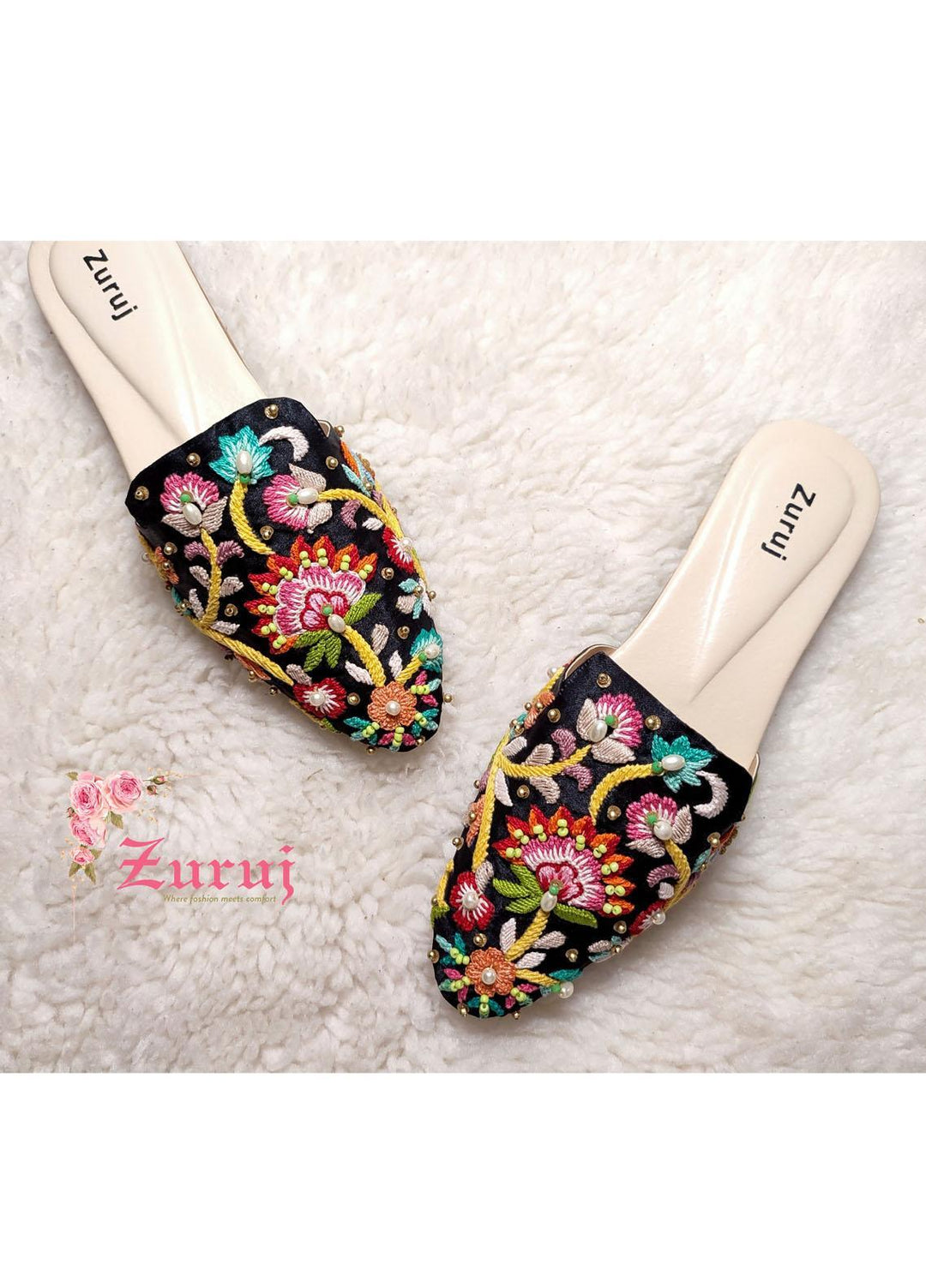 Zuruj Festive Style Mules ML-15