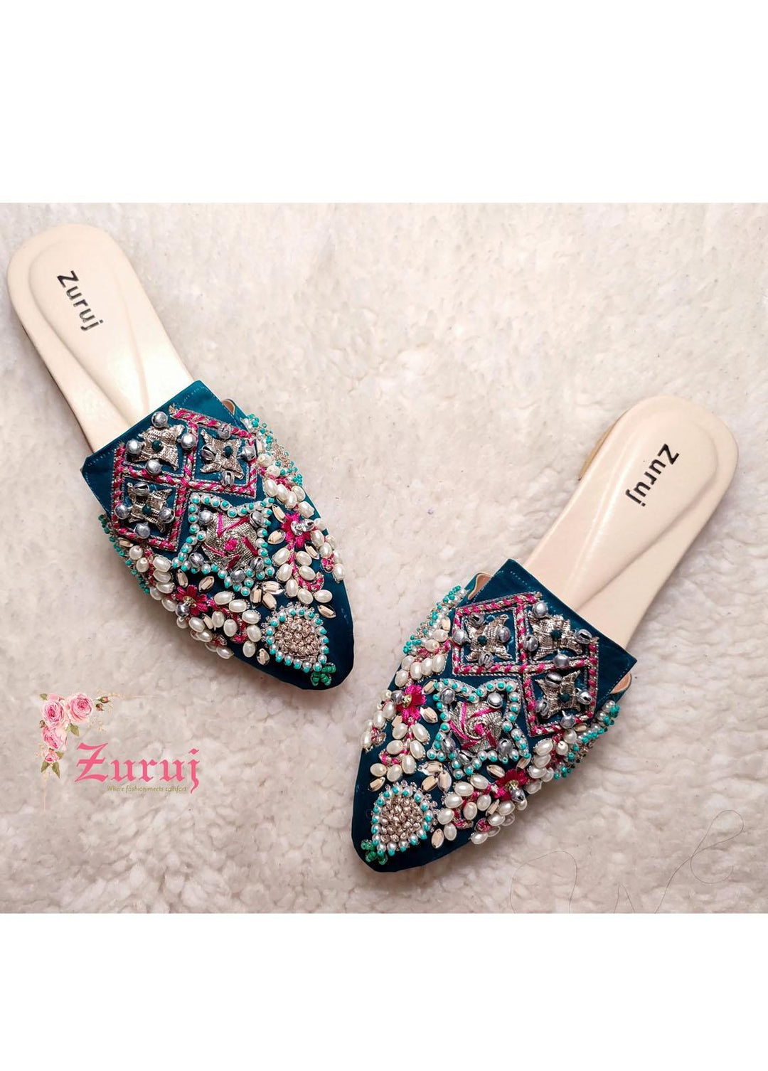 Zuruj Festive Style Mules ML-18