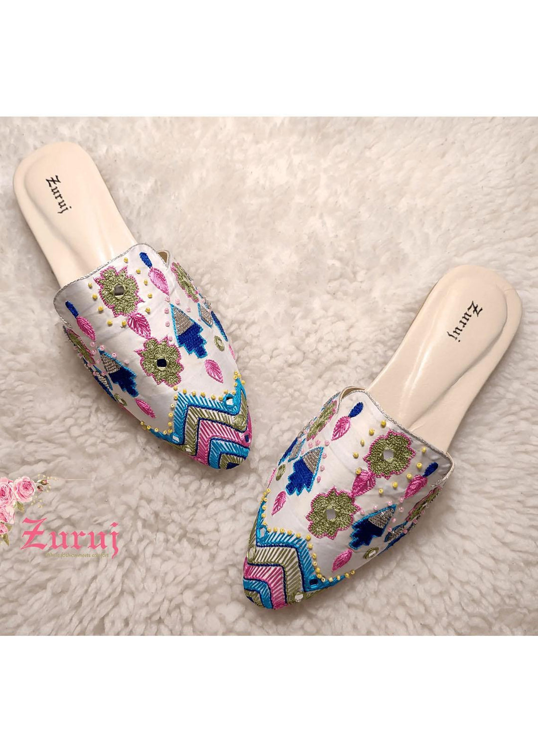 Zuruj Festive Style Mules ML-22