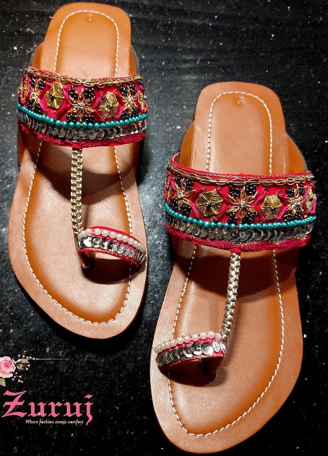 Zuruj Formal Style Kolhapuri KL-11