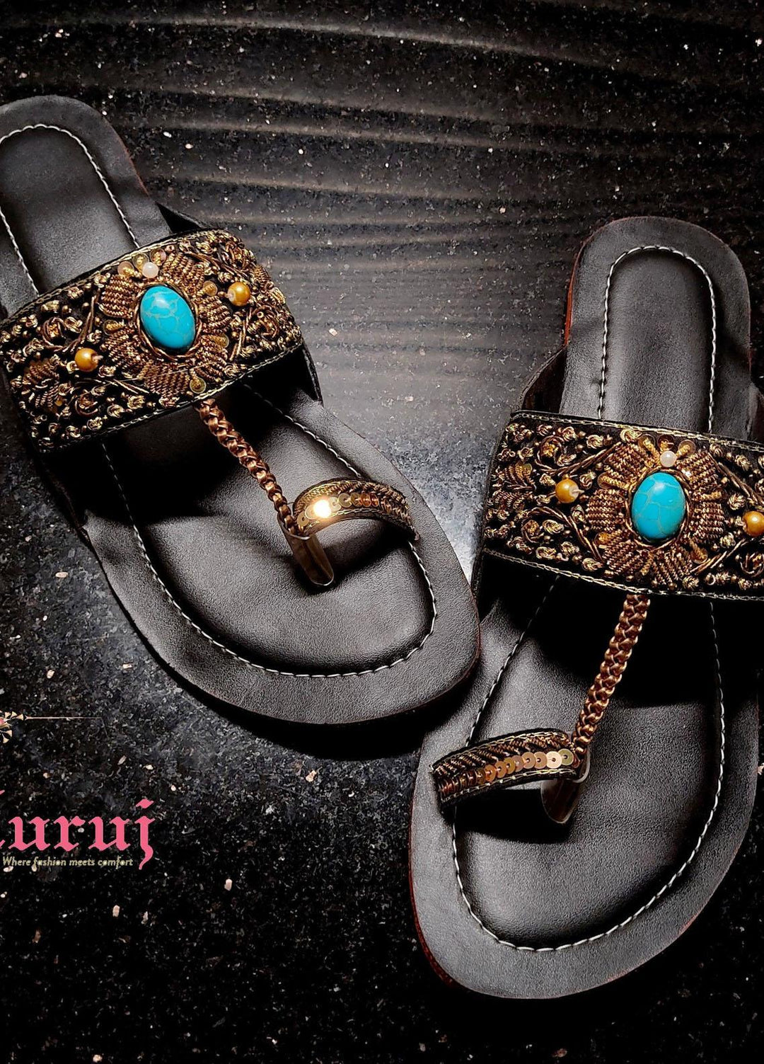 Zuruj Formal Style Kolhapuri KL-19