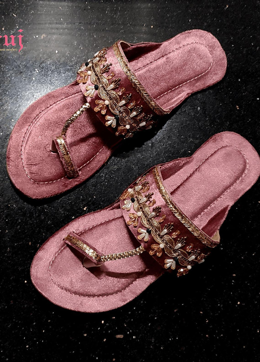 Zuruj Formal Style Kolhapuri Kl-37-Pulp