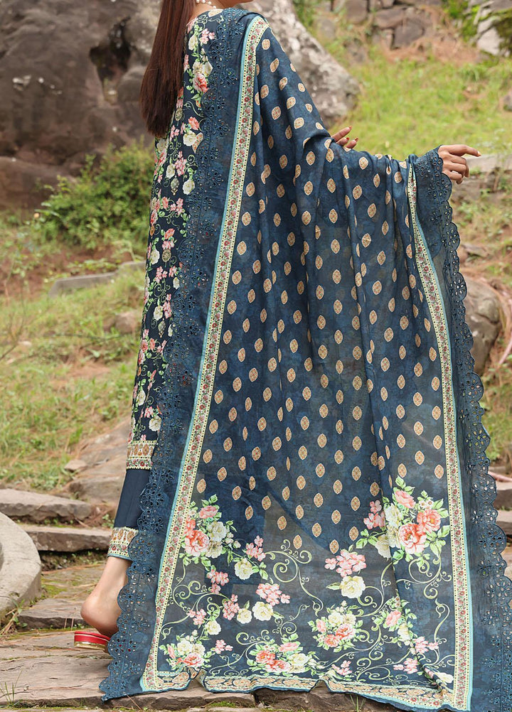 Zynah By VS Textiles Printed Chikankari Suits Unstitched 3 Piece VS23-Z2 01 - Summer Collection