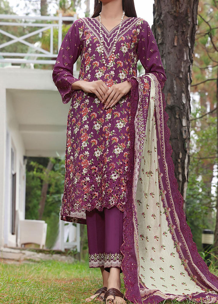 Zynah By VS Textiles Printed Chikankari Suits Unstitched 3 Piece VS23-Z2 06 - Summer Collection