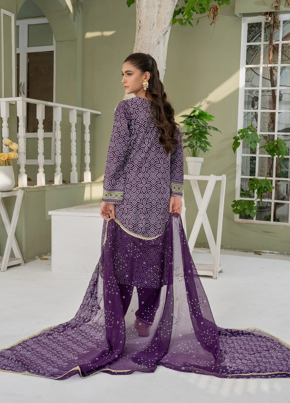La Elise Women RTW Embroidered Lawn 3 Piece Suit 0000605 Anya - Casual Collection