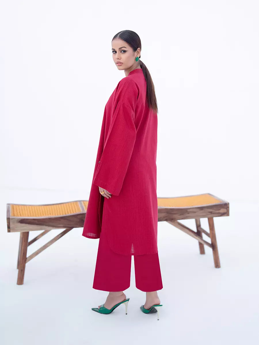 Salitex Women Solids Khaddar 2 Piece Suit SPW6BS125-B - Winter Collection