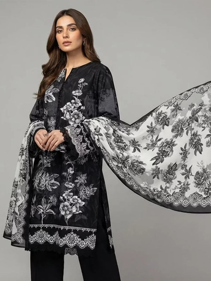 Salitex Women Printed Georgette 2 Piece Suit ML2PEC252) - Summer Collection