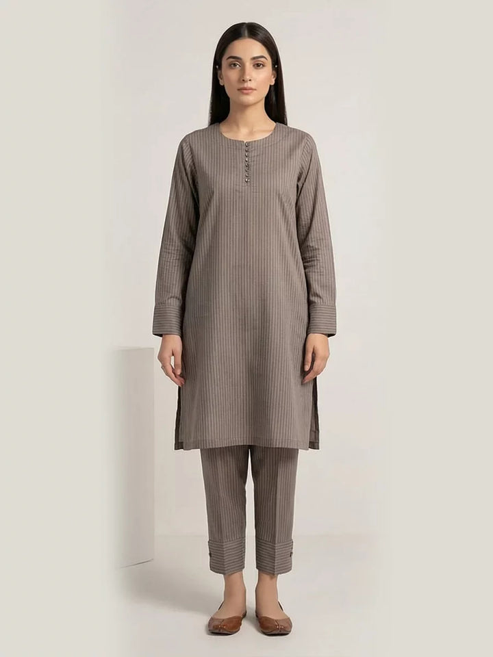 Salitex Women Solids Lining 2 Piece Suit PEUFL2PBC156 - Summer Collection