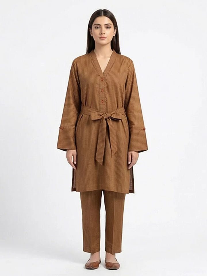 Salitex Women Printed Dobby 2 Piece Suit PEUFL2PBC154 - Summer Collection