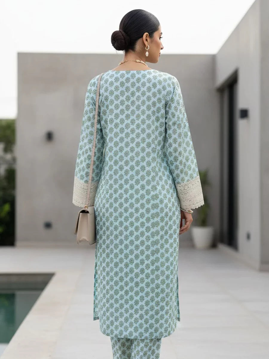 Salitex Women Printed Khaddar 2 Piece Suit WRS2BA24AL116 - Winter Collection