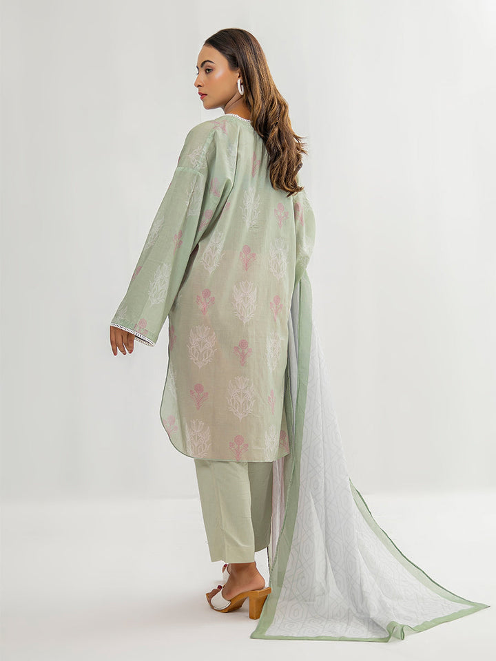 Salitex Women Printed Cambric 2 Piece Suit CPS24LFT002 - Winter Collection