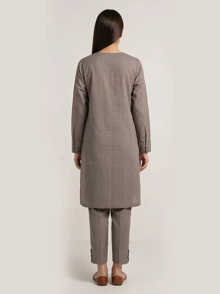 Salitex Women Solids Lining 2 Piece Suit PEUFL2PBC156 - Summer Collection