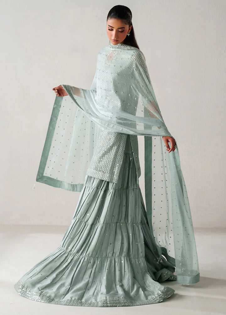 Chantelle by Baroque Unstitched Embroidered Chiffon 3 Piece Suit BQ26UCF UF-4389 - Festive Collection