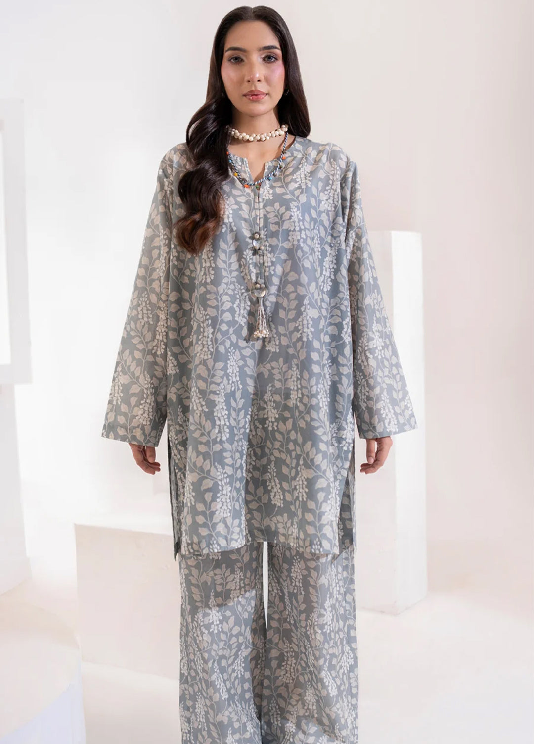 The Print Story by Shamooz RTW Printed Lawn 2 Piece Suit SHM26PL Dim I-L-004 - Casual Collection
