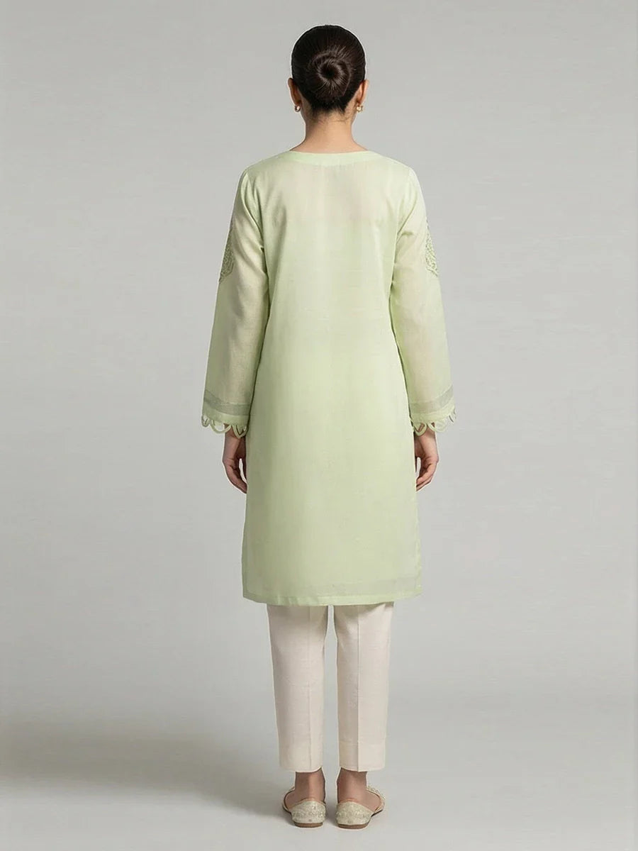 Salitex Women Embroidered Cambric 2 Piece Suit LPS24LFT006 - Summer Collection