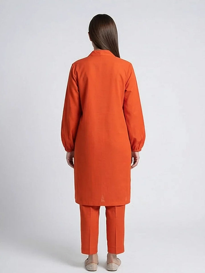 Salitex Women Solids Silk 2 Piece Suit WP7L2PBC497 - Summer Collection