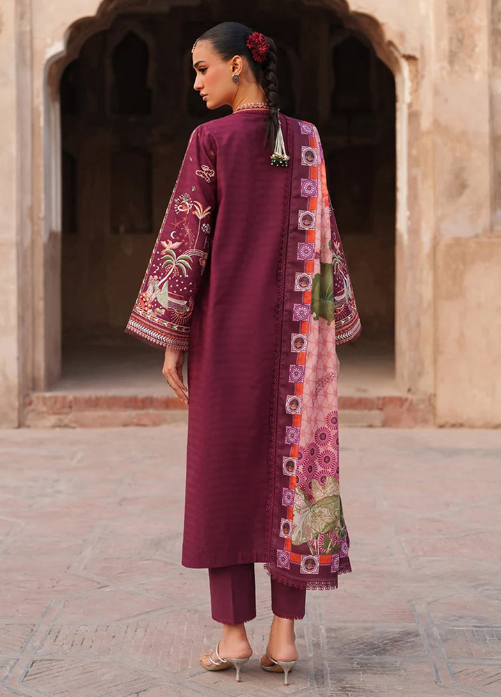 Suroor by Bin Ilyas RTW Embroidered Jacquard Lawn 3 Piece Suit BI26PSL 242A - Festive Collection