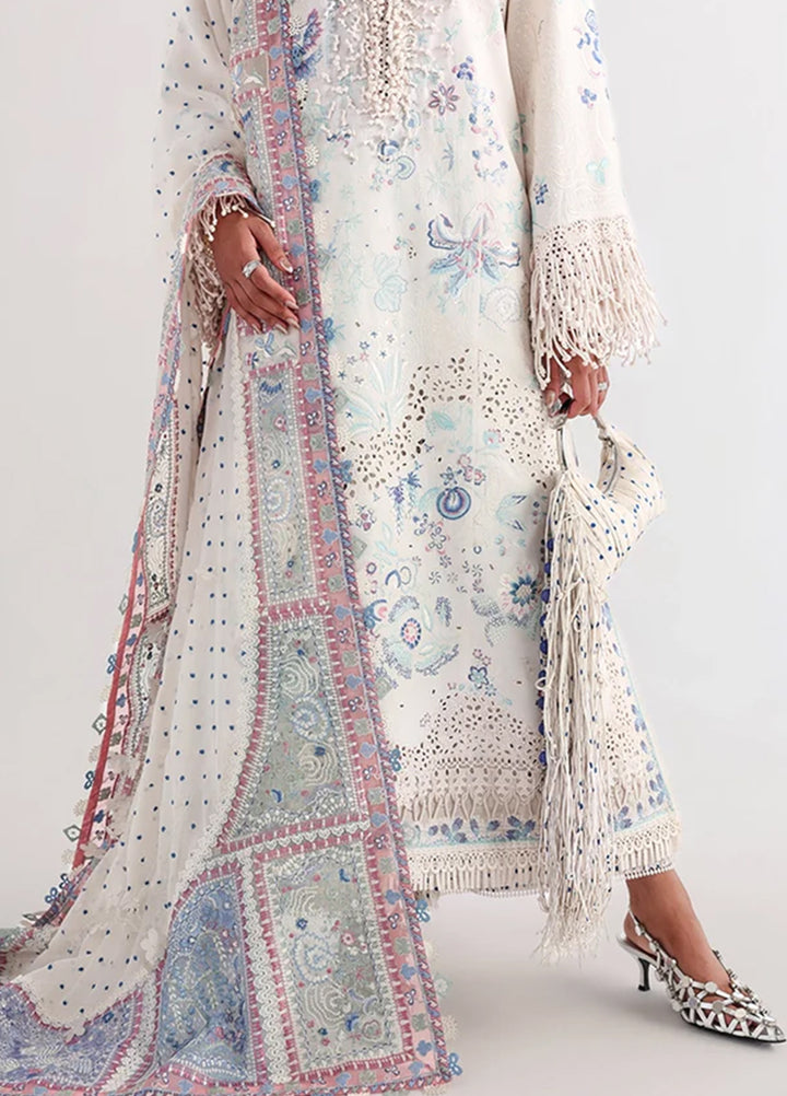 Suffuse Unstitched Embroidered Lawn 3 Piece Suit SSY26ULE Veluna - Eid Collection