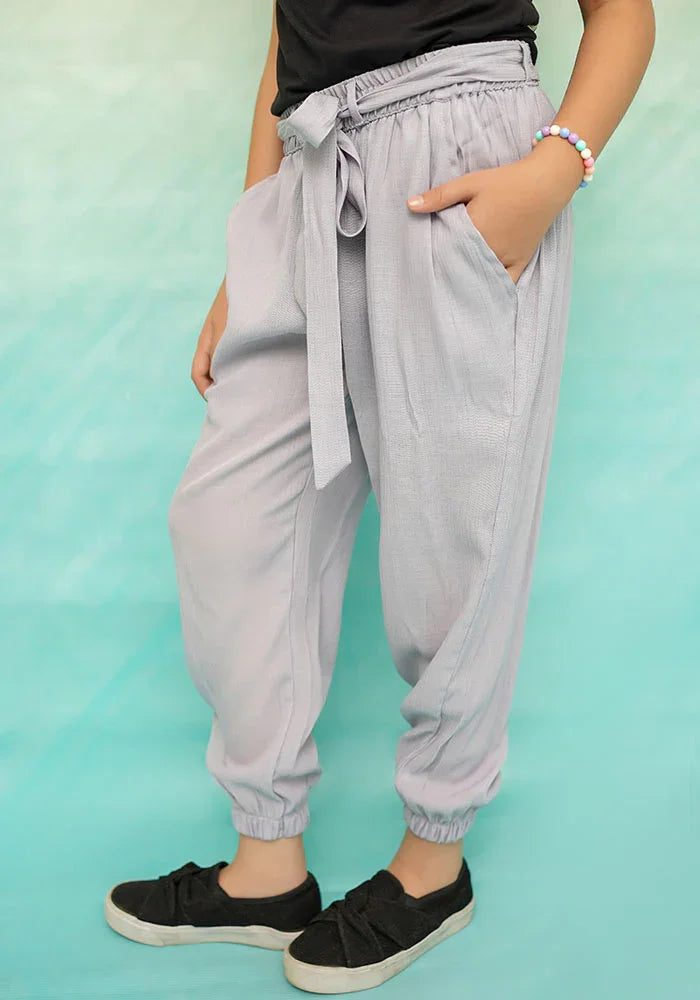 Ochre RTW Solids Cotton Jogger Pants Girls 1 Piece OWB-15 - Summer Collection