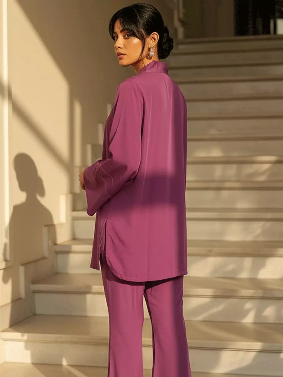 Salitex Women Embroidered Georgette  2 Piece Suit WP7L2PBC327 - Summer Collection