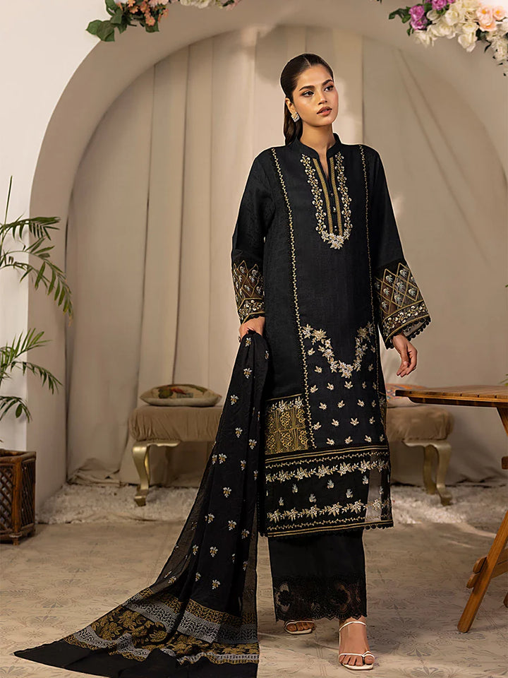 Salitex Women Embroidered Jacquard 2 Piece Suit SPL2PEC031 - Summer Collection