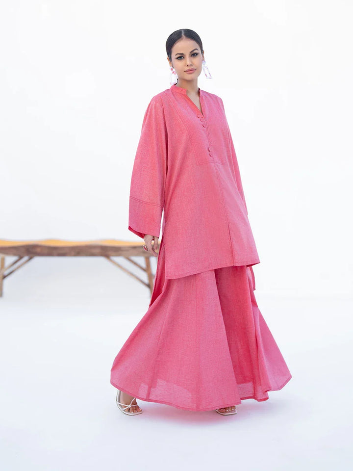 Salitex Women Solids Yarn Dyed 2 Piece Suit SPW6BS128 - Winter Collection
