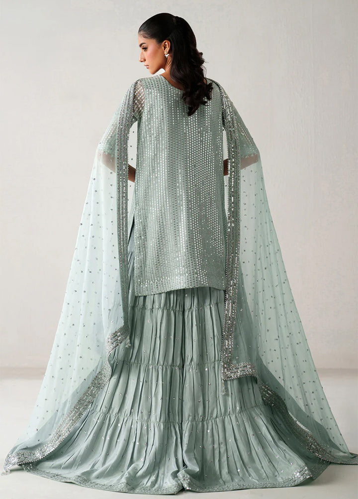 Chantelle by Baroque Unstitched Embroidered Chiffon 3 Piece Suit BQ26UCF UF-4389 - Festive Collection