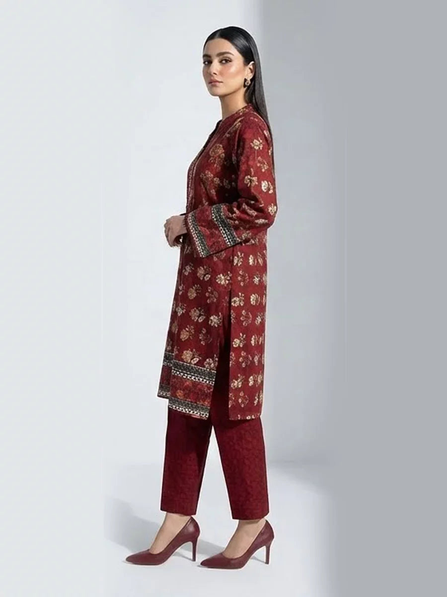 Salitex Women Embroidered Dobby 2 Piece Suit PEUFL2PBE139 - Summer Collection