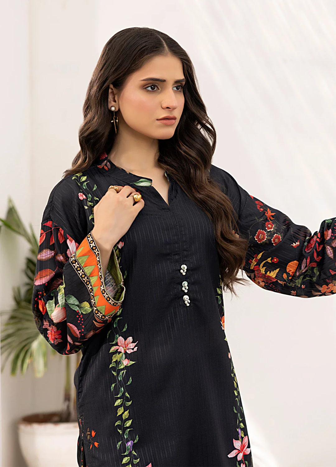 Salitex Women Printed Poly Viscose 1 Piece Shirt WRTKBA24AL106 - Winter Collection