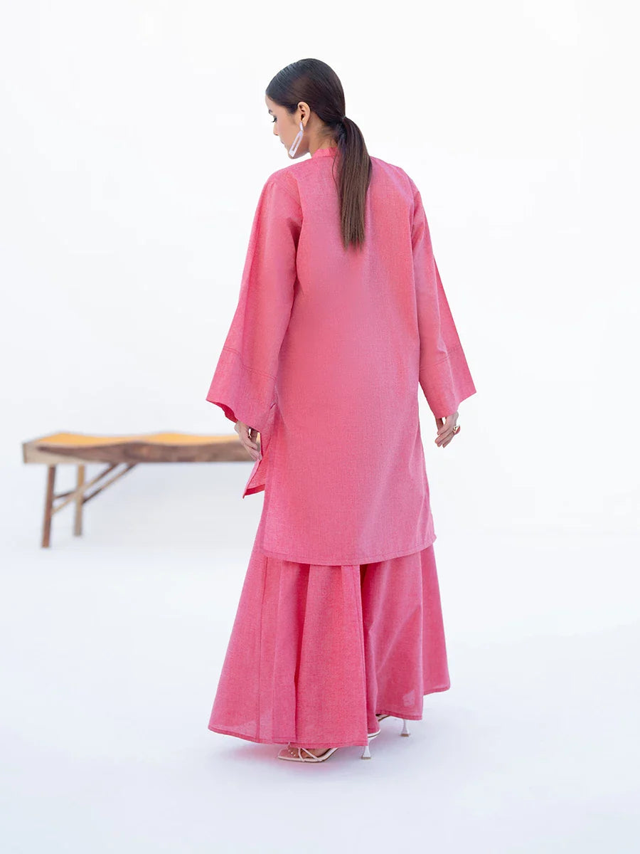 Salitex Women Solids Yarn Dyed 2 Piece Suit SPW6BS128 - Winter Collection