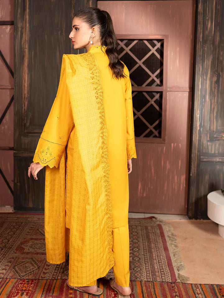 Salitex Women Embroidered Cambric 3 Piece Suit PML3PBC291 - Summer Collection