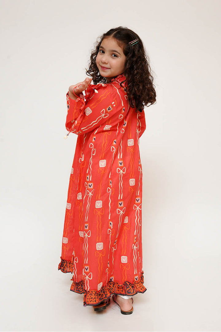 Senorita Kids RTW Printed Lawn Cotton 1 Piece Suit KAA-03483 Eid Collection