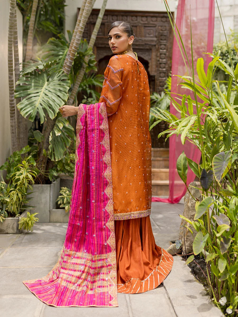 Salitex Women Embroidered Cotton 3 Piece Suit WRS3LA24SA01 - Summer Collection