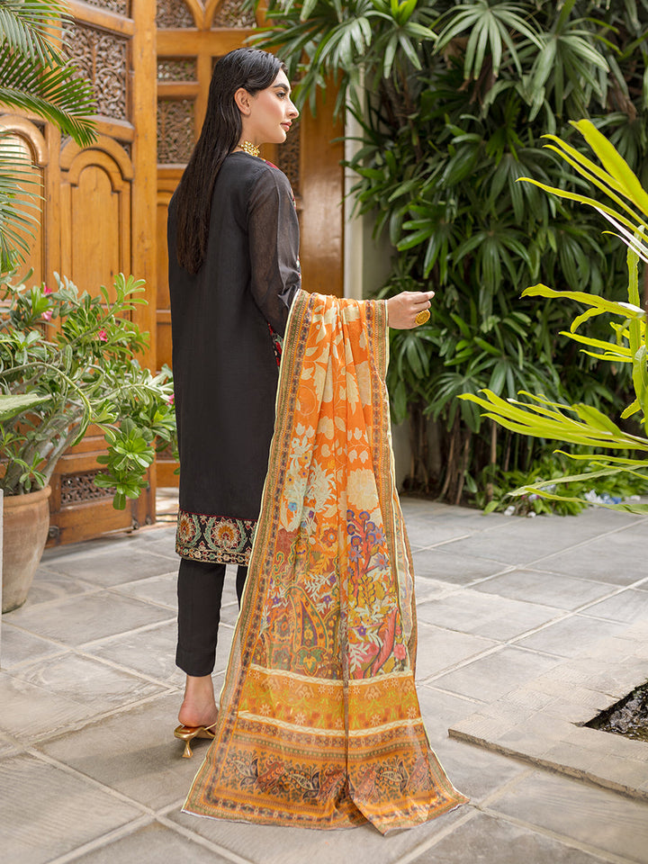 Salitex Women Embroidered Organza 3 Piece Suit WRS3SA24AN24 - Summer Collection