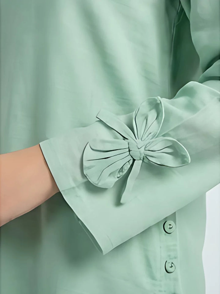 Salitex Women Solids Silk 2 Piece Suit WP7L2PBC052 - Summer Collection