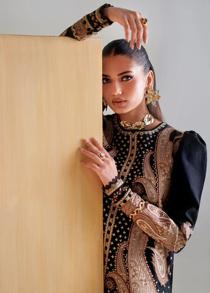Amour by Bin Ilyas Unstitched Embroidered Lawn 3 Piece Suit BI26ULA 185B - Festive Collection