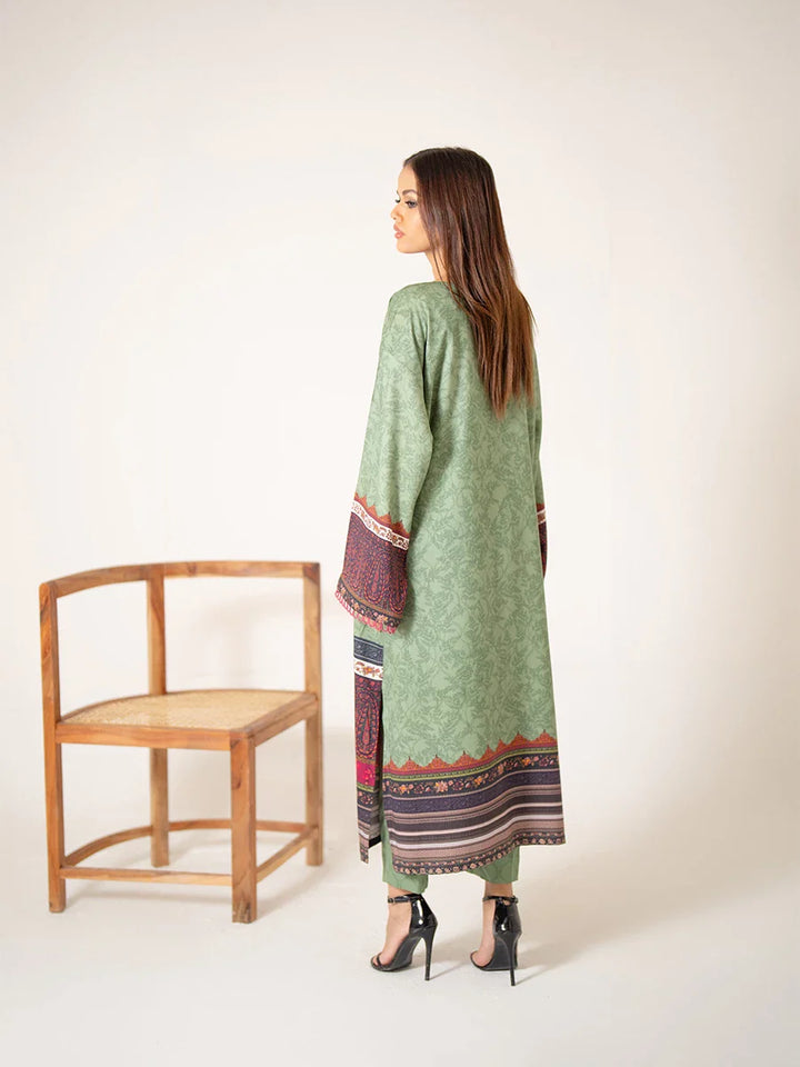 Salitex Women Printed Cottel 2 Piece Suit SPW6AP018 - Winter Collection