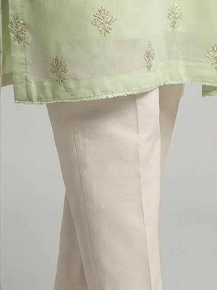 Salitex Women Embroidered Cambric 2 Piece Suit LPS24LFT006 - Summer Collection