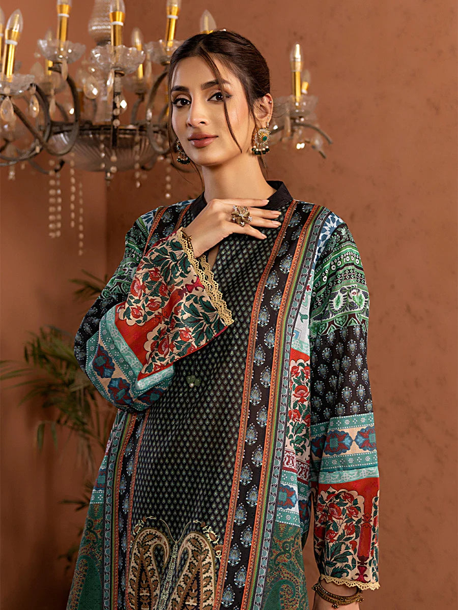 Salitex Women Printed Cambric 2 Piece Suit SPW6DP190 - Summer Collection